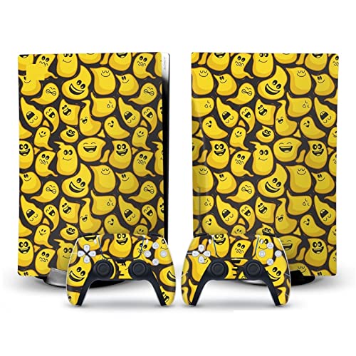 �ی� For PS5 Skin Disc Edition Anime Console And Controller Vinyl Cover Skins Wraps For PS5 Disc Version(09198) �C�A�Ȃ��A�c�����Ȃ�