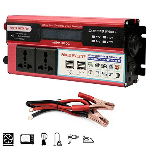 Onduleur onde sinusoïdale pure pour le voyage en extérieur et le camping en van 1500W