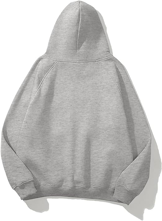 Womens Oversized Hoodies Sweatshirt Basic Solid Long Raglan Sleeves Loose Fleece Hooded Pullover With Kangaroo Pocket - Image 4