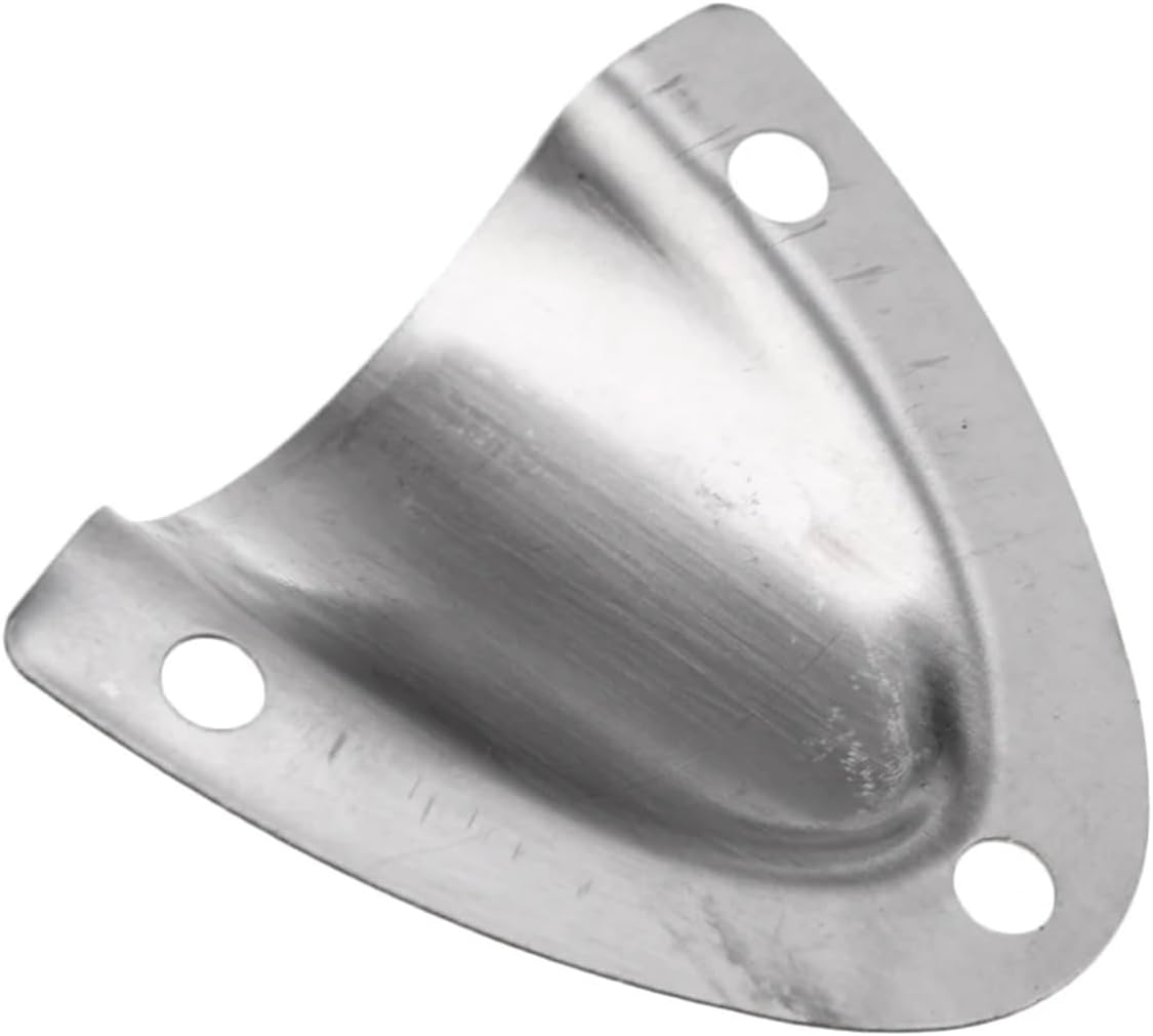 Marine Vent Cover 10pcs Marine Grade Stainless Steel Clamshell Vent Wire Cover Clam Shell Accessories
