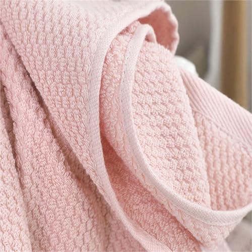 Toallas de baño de secado rápido y alta absorción EDQPLL blancas 3