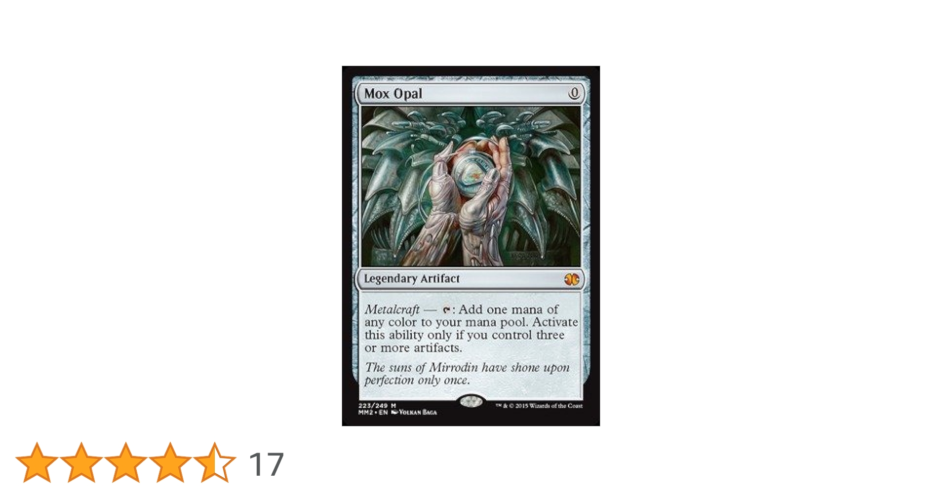 Magic The Gathering - MOX Opal (223/249) - Modern Masters