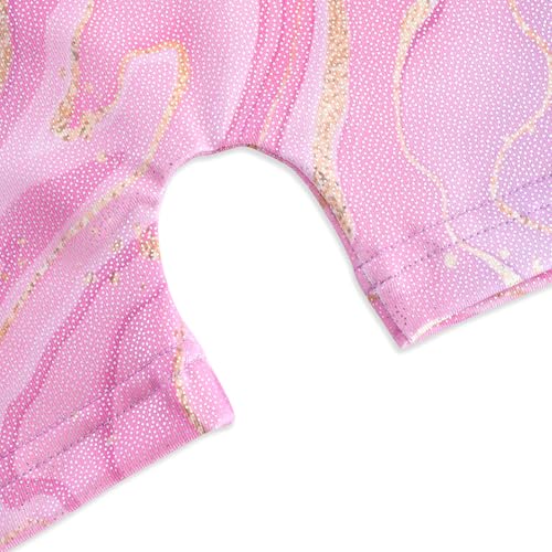 Image of HOZIY Gymnastics Leotards for Girls Unicorn Aurora Rainbow Mermaid Dinosaur Cupcake Sparkle Biketard Toddlers Kids Children