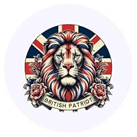 Azeeda 24 x 'British Patriot Lion Emblem' Stickers - for Crafts, Scrapbooking and Labelling (SK00074049)