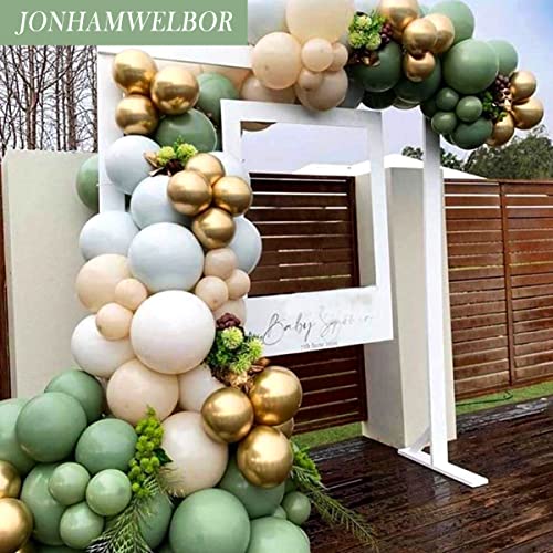 Image of Jonhamwelbor Nude Balloons 12 inch 100 Pack Beige Retro Apricot Matte Skin Color Latex Helium Balloons for Birthday Baby Shower Wedding Party Decorations