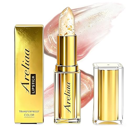 Areliaa Signature Lipstick for Older Women Skin-Adaptive Lipstick Ph Color Changing Clear Jelly Long-Lasting Hydration Transfer-Resistant & Nourishing Lip Stick (1pc)