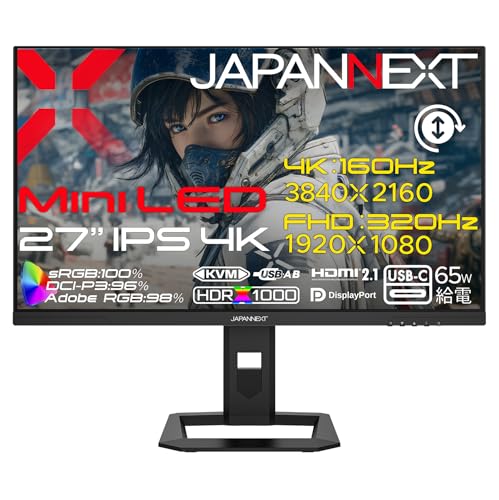 27インチ4K JAPANNEXT 3840x2160 IPS DP HDMI Amazon.co.jp: JAPANNEXT 27インチ モニター 4K UHD 3840x2160解像度