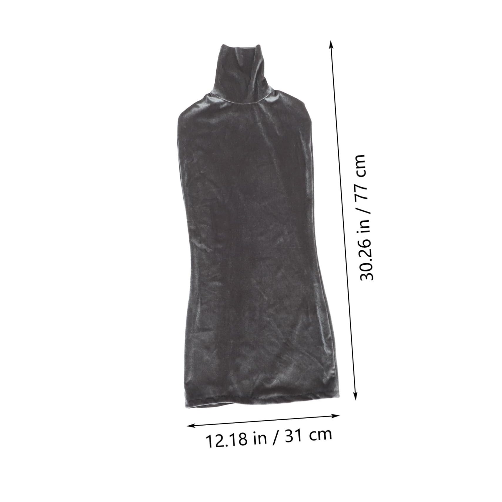 Unomor Mannequin Model Overlay Cover Upper Body Cover for Female Fake Body Mannequin Prop