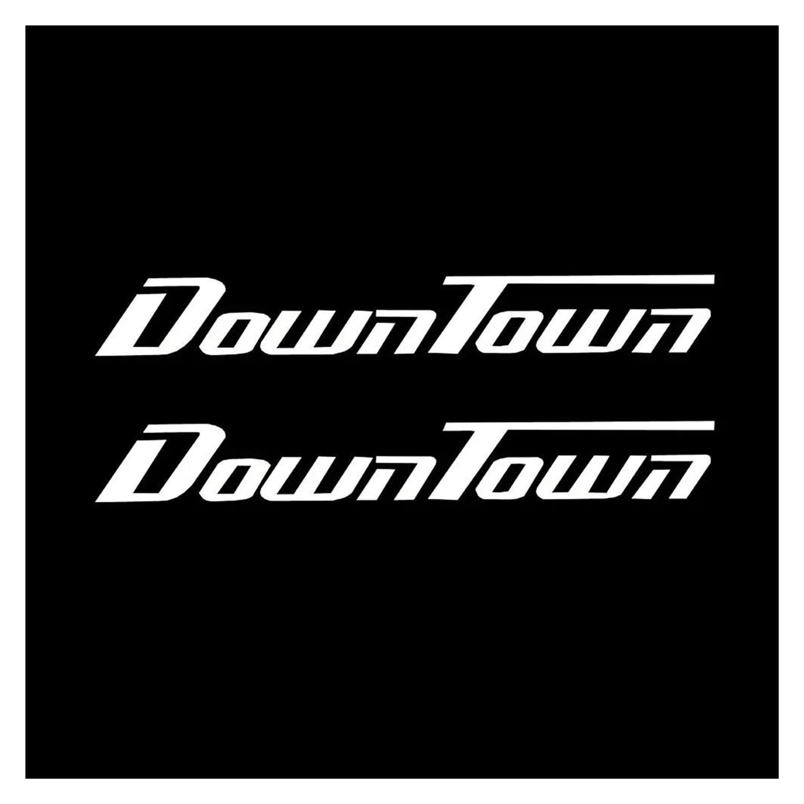 Decoration for Downtown 125i 200i 250i 300i Down Town 250 350 Glow Stickers Waterproof Reflection Decals Decoration(Silver)