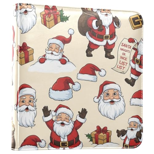 Foiosoh Album photo de Noël autocollant pour photos 15,2 x 20,3 cm