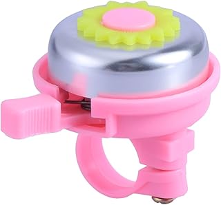 Veemoon Menina Bicicletas Crianças Sino Da Bicicleta Sinos Da Bicicleta Guidão Sinos Infantis Sino Da Bicicleta Girassol Sino Da Bicicleta Flor Do Sol Sino Do Carro Sino Do Guidão Buzina