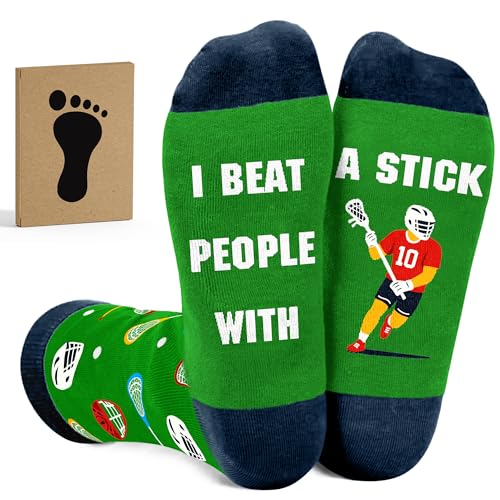 Lacrosse Gifts for Boys - Ideal Lacrosse Socks Gift For Teenagers Excellent Present for Young Players Comfy and Stylish Practical Gifts for Men Unique Gift for Girls