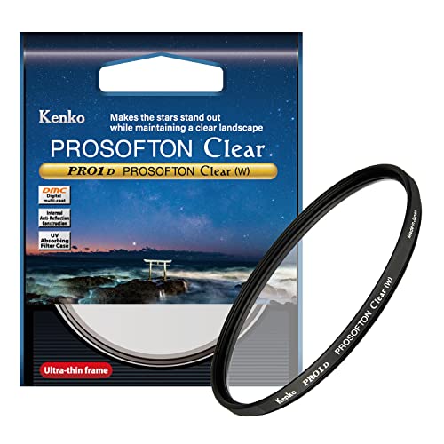 Kenko Photography Effect Filter PRO1D Prosofton Clear ø82mm, Soft Effect, for Portrait, for Starscape