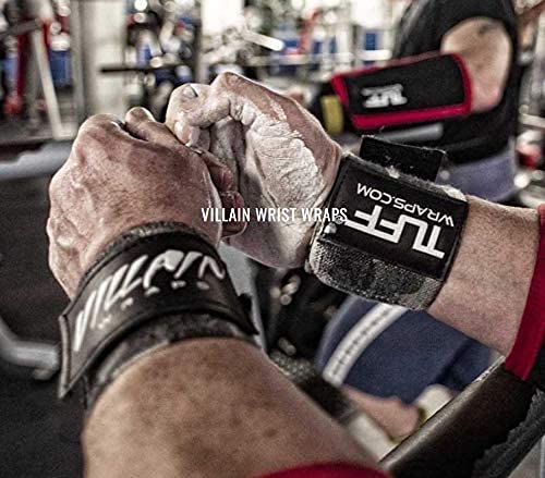 Amazon | Villain Wraps タフラップ(tuff Wraps)リストラップ 筋トレ用