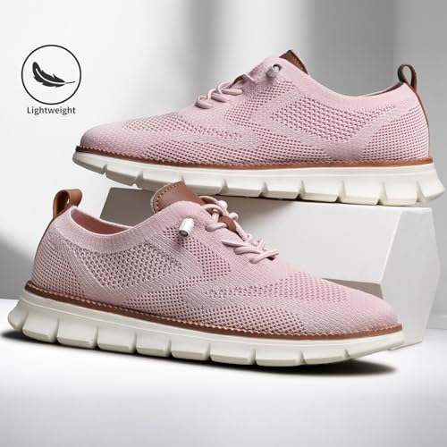 Wearbreeze Shoes for Women,Business Casual Shoes Mens,Comfortable Urban Dress Shoe for Women,Oxfords Mesh Sneakers,Breathable Upper Footwear,Lace-Up Lightweight Tennis Walking Shoe3