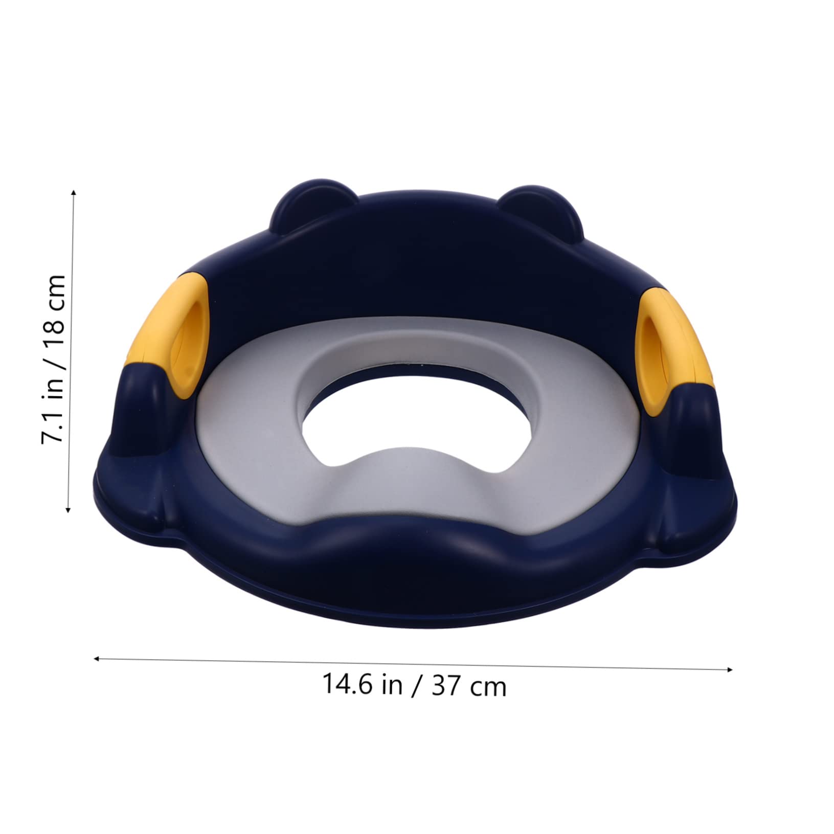 GLSTOY 1pc Toilet Seat Portable Potty Chair Portable Potty for Kid Car Seat Portable Carseat Seats for Infants Toilet Training Seat Boy Potty Blue Pu Cushion