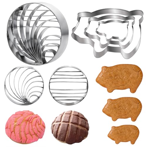 Concha Cutter with Pig Set