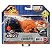 Mattel Jurassic World Dominion Uncaged Dinosaur Toy with Clicker-Controlled Motion & Sound, Click Tracker Atrociraptor Red Dino Action Figure