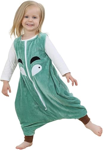 Vista 7 de Bycc Bynn Saco de forro polar para dormir con pies, sin mangas, para bebé, saco de dormir Estrella