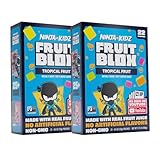 Generic Fruits Blox Mixed Fruit Snacks, 2 Boxes, 22 Count Each Box | Aphmauu | Ninja Kidx | Unspeakable (Ninja Kidx Tropical Fruit)