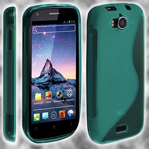 King-HighTech Housse etui coque Bleu pour Wiko Cink Peax/peax 2