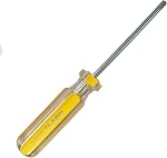 Set de tournevis à tête carrée,4 Pack dans les dimensions suivantes:SQ0 SQ1 SQ2 SQ3, tournevis magnétique pour la réparation et DIY Projets . (jaune)