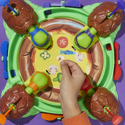 Hungry Hungry Hippos: Teenage Mutant Ninja Turtles Edition Game | Ages 4 and Up | 2 to 4 Players | Kids Board Games | Gifts for Preschoolers | Easter Gifts for Boys and Girls (Amazon Exclusive) - Image 3