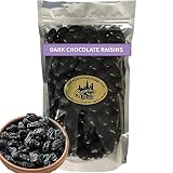 Dark Chocolate Covered Raisins – Fruity Raisins covered in 64% Rich Dark Chocolate. (2.5 lbs bag)