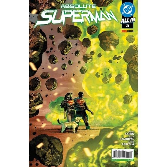 PANINI - Absolute Superman 3 | Cómic Español | Últimos Días del Planeta | Gremio de Trabajadores | Cataclismo Inminente | Origen del Hombre de Acero | DC Comics