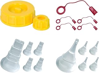 FastCap Fastedge Glu-Bot Tip Kit - 16 Ounce Capacity, Replacement Lid, Ring, Blade & Yorker Tips, Caps Included - Original Version - 98229