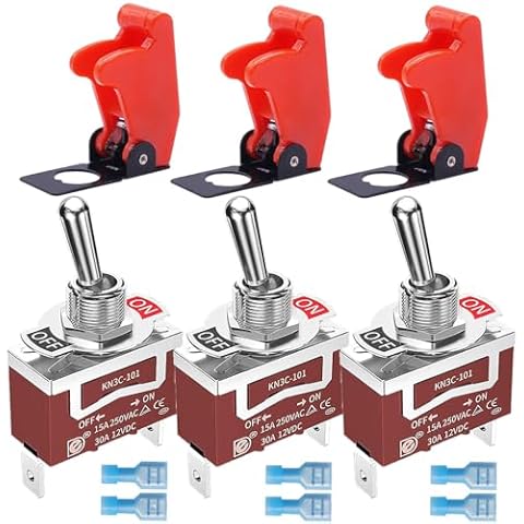 Gebildet 12VDC Heavy Duty Toggle Switch Cover