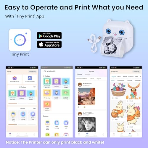 SOLOtek X15 Mini Bluetooth Thermal Printer | Portable Ink-Free Label Printer for Android & iOS | Includes 13 Rolls | 1-Year Warranty - Image 6