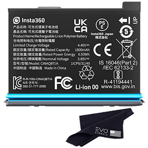 Image of Insta360 ONE X3 Battery 1800mAh