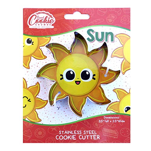 Sun Cookie Cutter- Stainless Steel