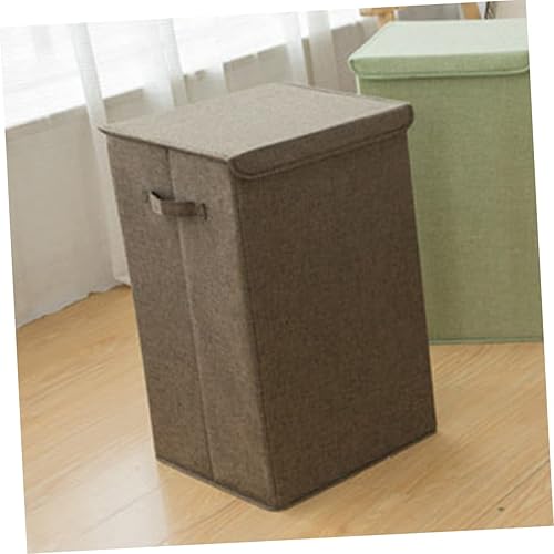 Miniatura 3 de Cestas de almacenamiento de ropa con tapa, cesta multifuncional para ropa sucia, cesta de almacenamiento de juguetes para niños, cesta de