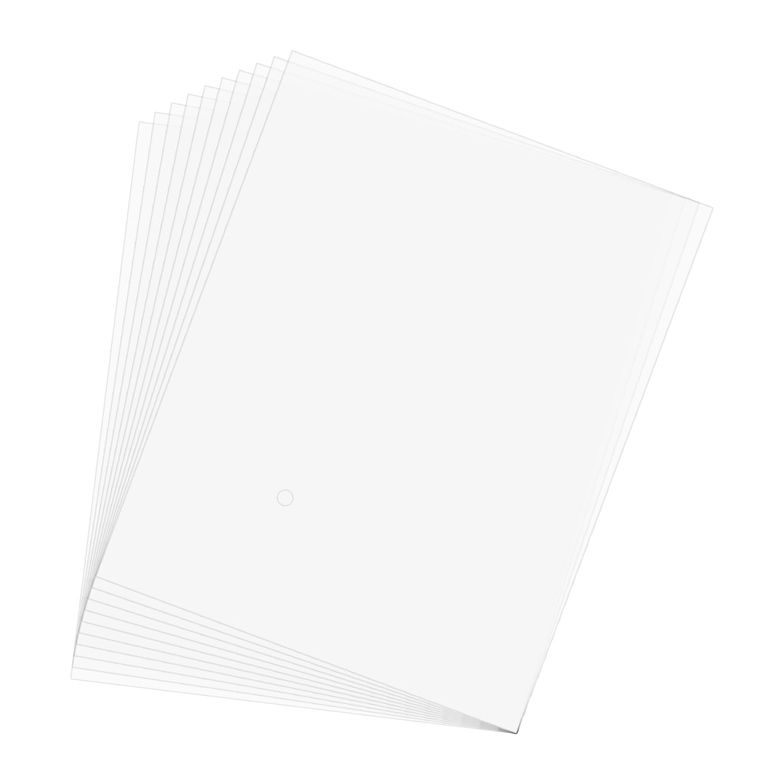 PATIKIL 100 Pcs Sacs Thermorétractables POF, 20cm x 25cm Sacs Transparents À Sceller Par Chaleur Film D'Emballage Rétractable Poche Pour Cadeaux Chaussures Pots Projets DIY Maison