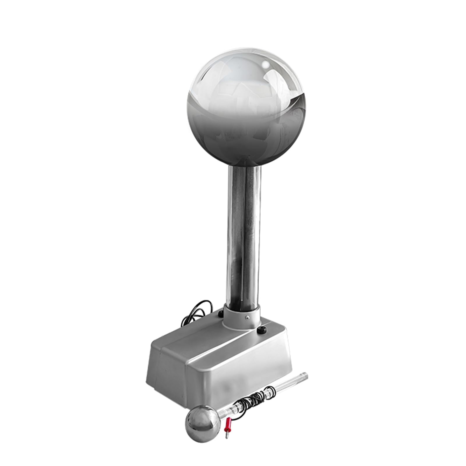 Generador Electrostático Motorizado Van De Graaff, Experimentos Científicos Stem, Accionado por Motor, con Varilla De Descarga, para Demostraciones De Electricidad En El Laboratorio