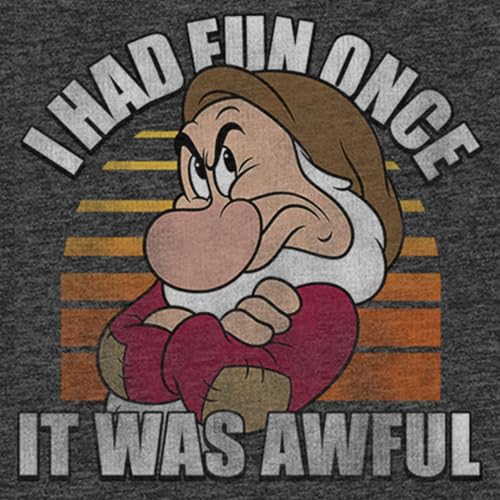 Disney Pas de Plaisir Sweatshirt à Capuche Homme avec Impression Graphique Durable