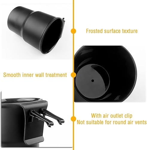 Miniatura 3 de Portavasos colgante para rejillas de ventilación y ventanas de automóvil, organizador multifunción para portavasos de automóvil, portavasos