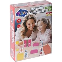 Playwood Ahşap Minyat&uuml;r Ev Eşyaları Seti ONY407