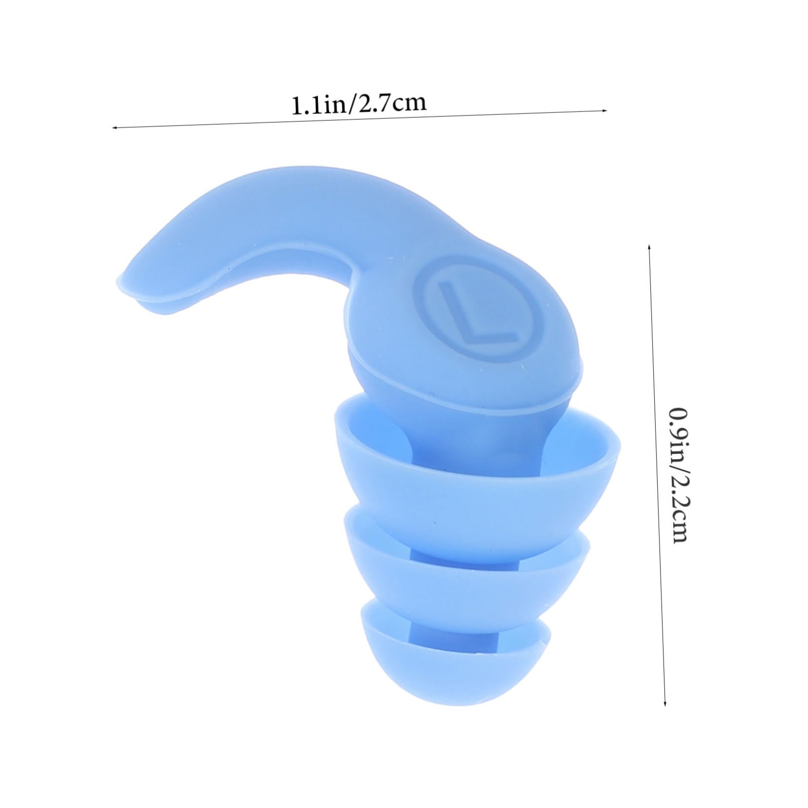 INOOMP Concert Ear Plugs Multipurpose Silicone Ear Plugs Comfort Anti-Noise Sleep Earplugs