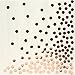 Andaz Press Rose Gold Polka Dot Foil Beverage Napkins, 5-inch, in Bulk 100-Pack, Shiny Metallic Tableware Supplies for Cocktail Hour, Wedding Baby Shower, Modern Party Paper Napkins