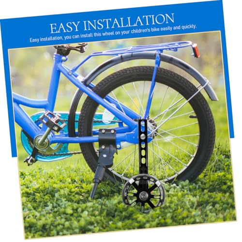 Ruedas de Entrenamiento Ajustables para Bicicleta Juego de 4 Piezas Ruedas Auxiliares Estabilizadoras para Equilibrio de Bicicleta miniatura 5