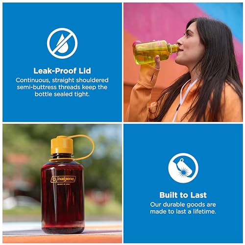 Image of Nalgene 16 oz Narrow Mouth Water Bottle, Laker