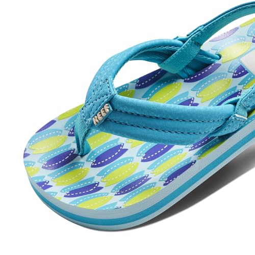 Image of REEF Boys Toddler /Little Kid Ahi Beach Flip Flop, Soft Cushion Footbed, Water Friendly