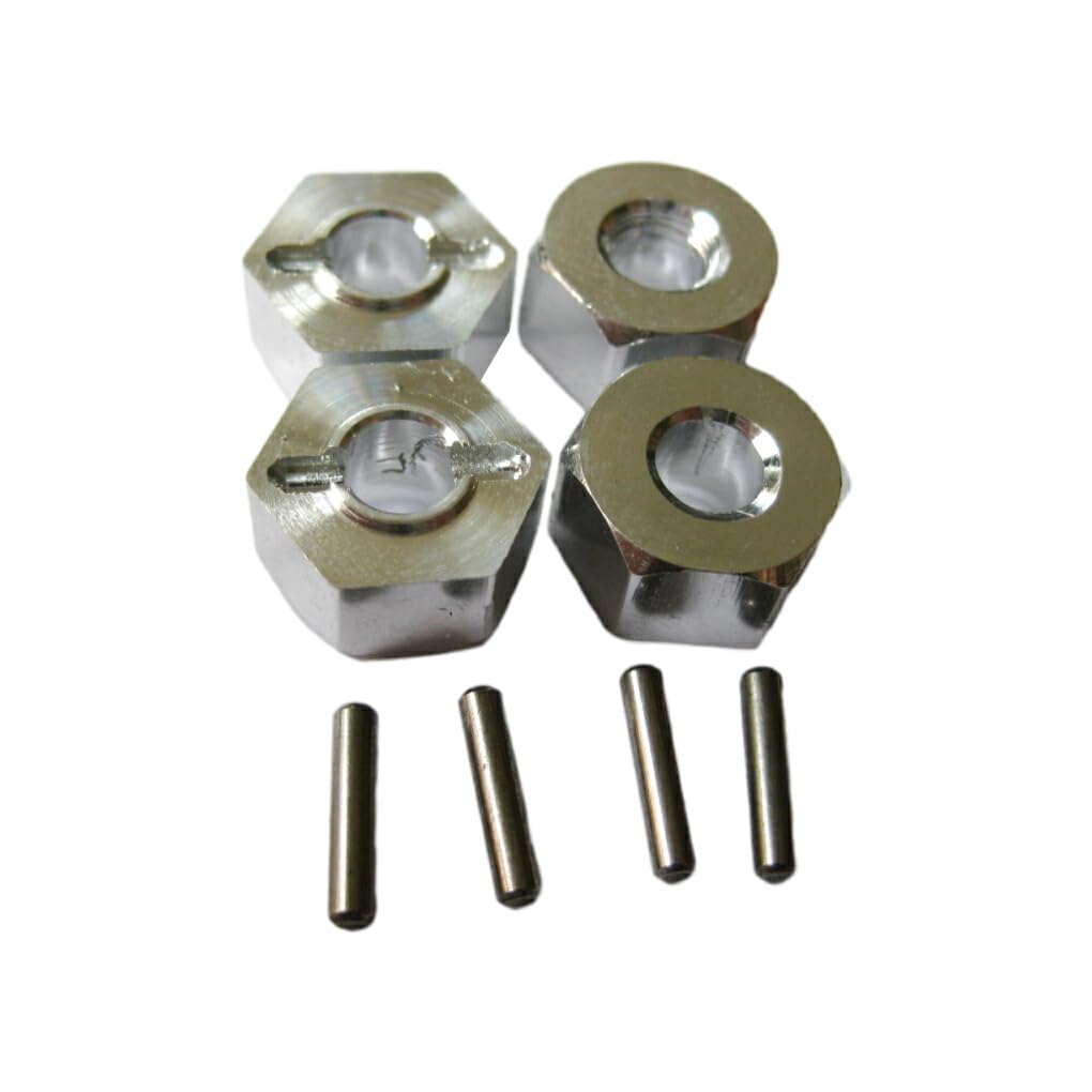 Adaptateur Hexagonal En Alliage D'aluminium 5mm Pour AXIAL SCX10 - Lot De 4, Pièce SCX0017, Compatible Roues