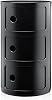 Kartell Componibili Drawers by Anna Castelli Ferrieri, Pack of 1, Black