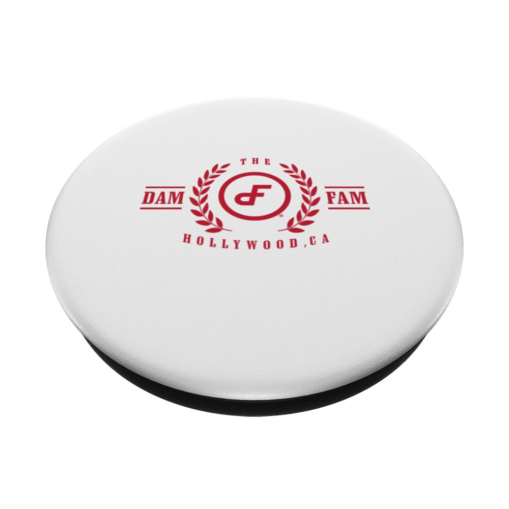 Official D'Amelio Family Hollywood CA PopSockets Swappable PopGrip, Black - Image 2