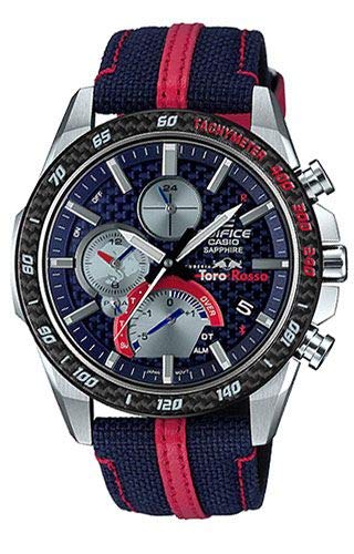 Preisvergleich Produktbild Casio EQB-1000TR-2AER Uhr Solar Analog Stahl 316 L Mann