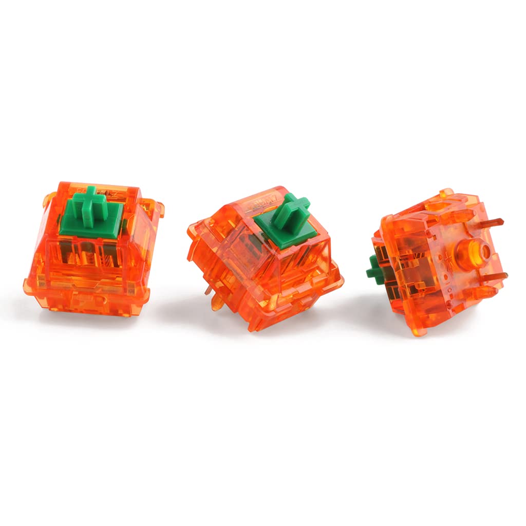 Manmantihui Linear Switch EQUALZTangerine V2 Switches 5 Pin 62g / 67g